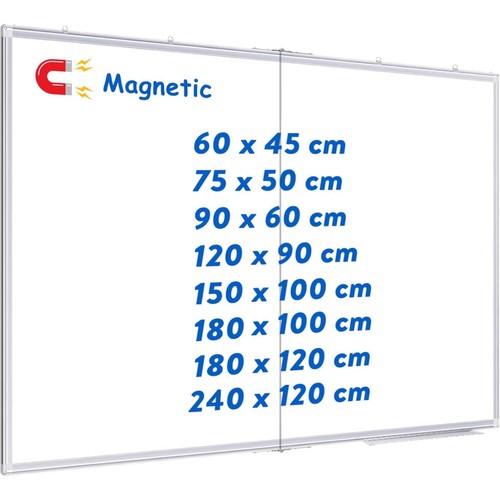 Whiteboard magnetisch 150x100 - magnetisch,